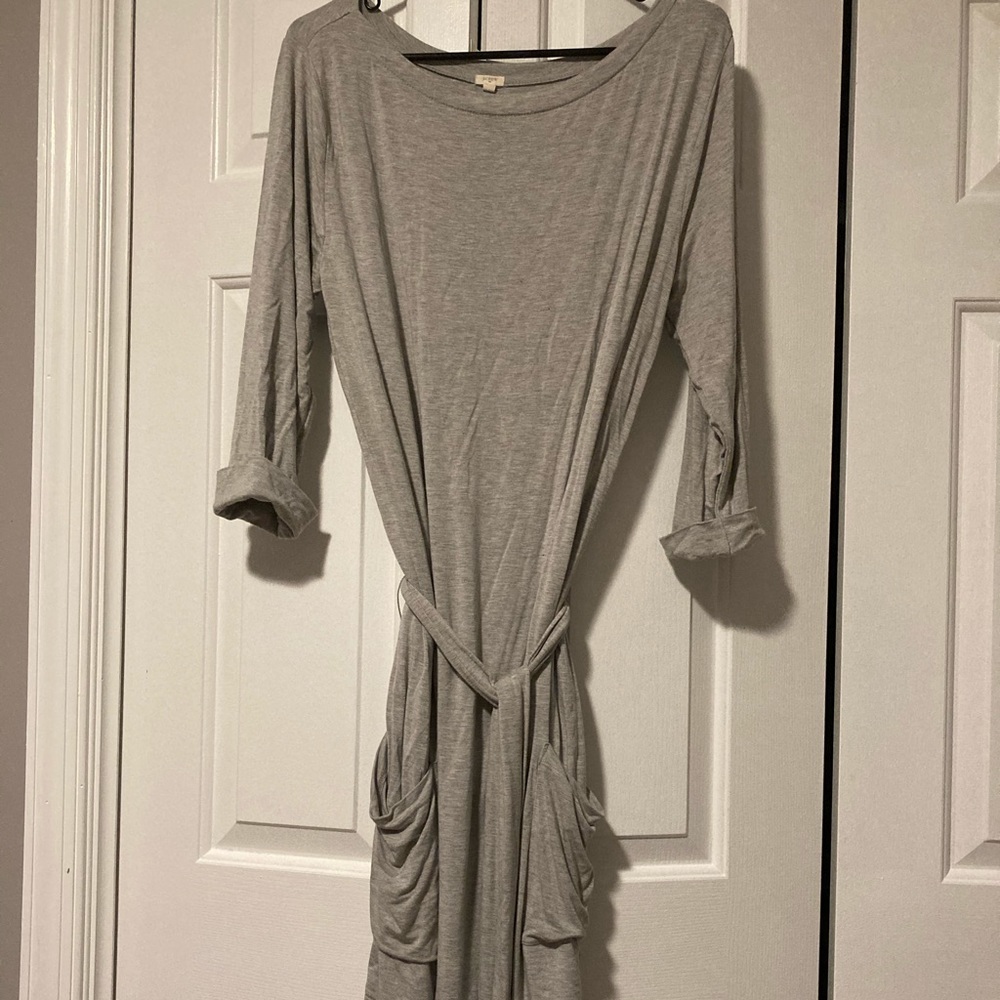 J Crew midi t-shirt dress